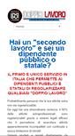 Mobile Screenshot of doppiolavoro.net